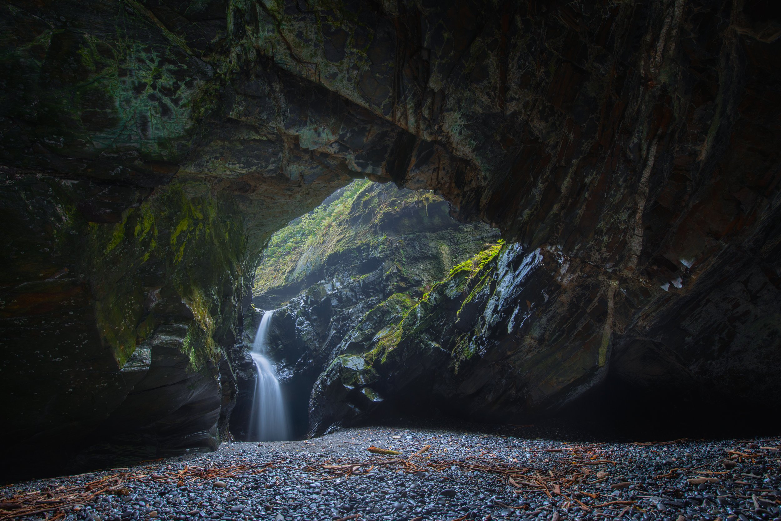The Cave Keeps the Falls